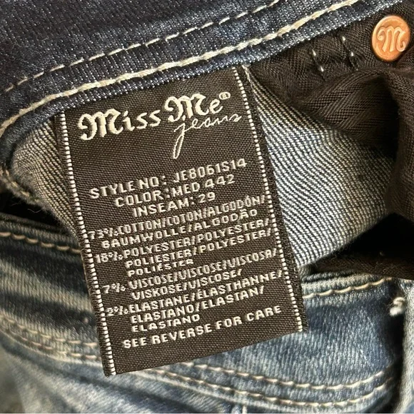 Miss Me signature Skinny Jeans size 27 - Picture 7 of 15